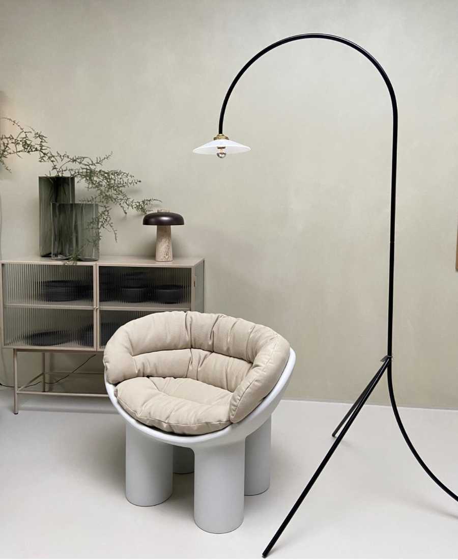 roly-poly-armchair-muller-van-severen-standing-lamp-ferm-living-cabinet-menu-vase-st-leo-plaster